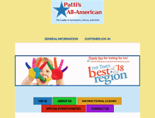 Tablet Screenshot of pattisallamerican.com